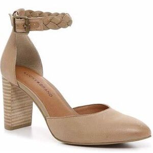 Lucky Brand beige heels Memyia 7